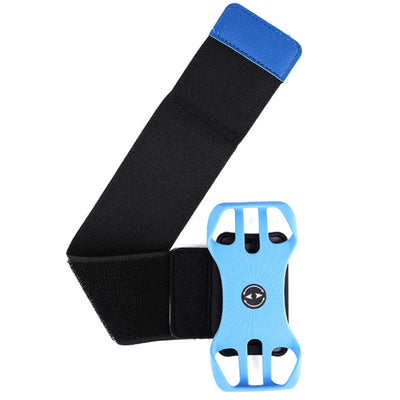 360° drehbarer, abnehmbarer Handyhalter für 4,5-7,0 Zoll Mobiltelefone - Blau