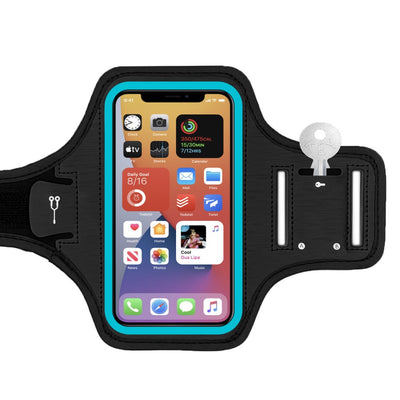 Universelles Fitness-Sportarmband für 6,5 Zoll Handy - Blau